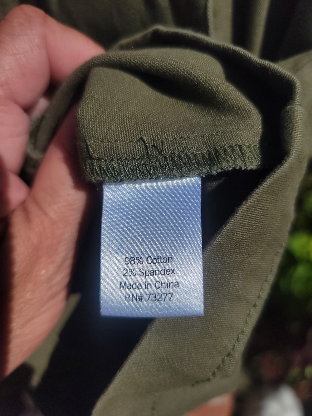 Women’s Military-Inspired Double-Breasted Utility Jacket — Olive - Picture 11 of 12